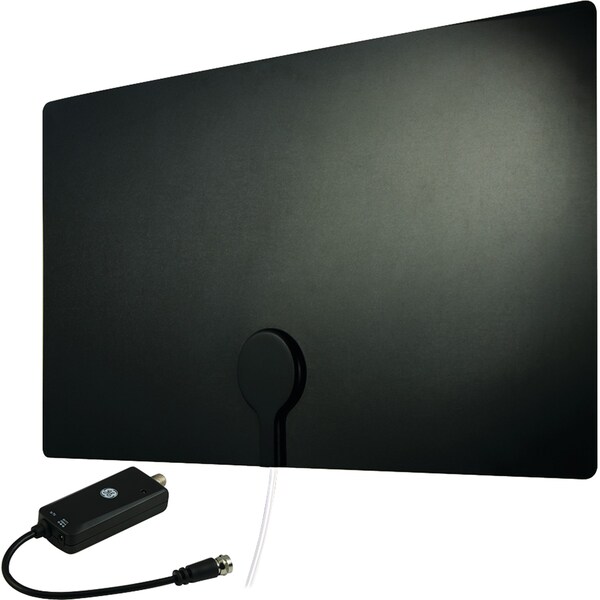 Ge Ultra Edge Series Flat Amplified Indoor Antenna 33678